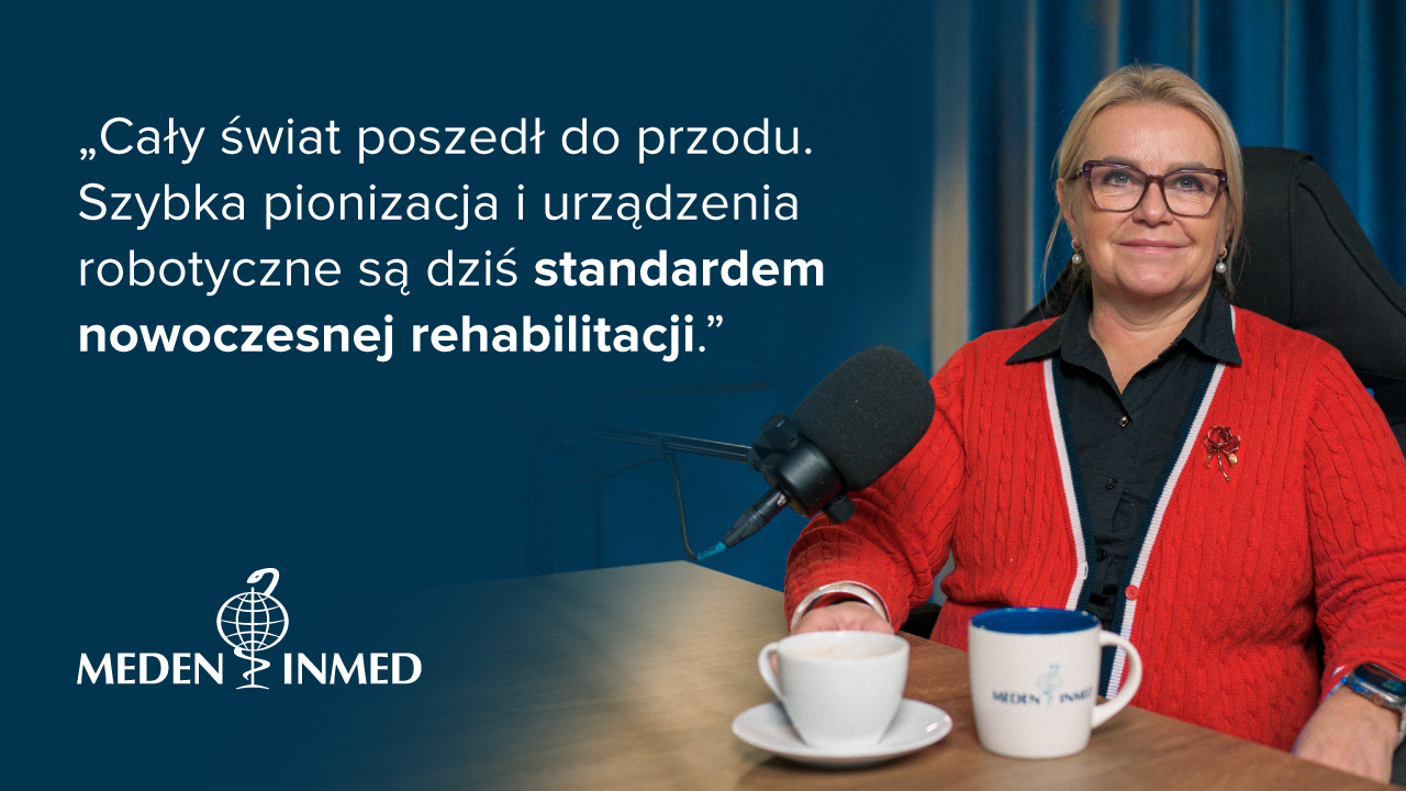 Podcast Medyczny: O&nbsp;rehabilitacji medycznej z prof. Małgorzatą Łukowicz
