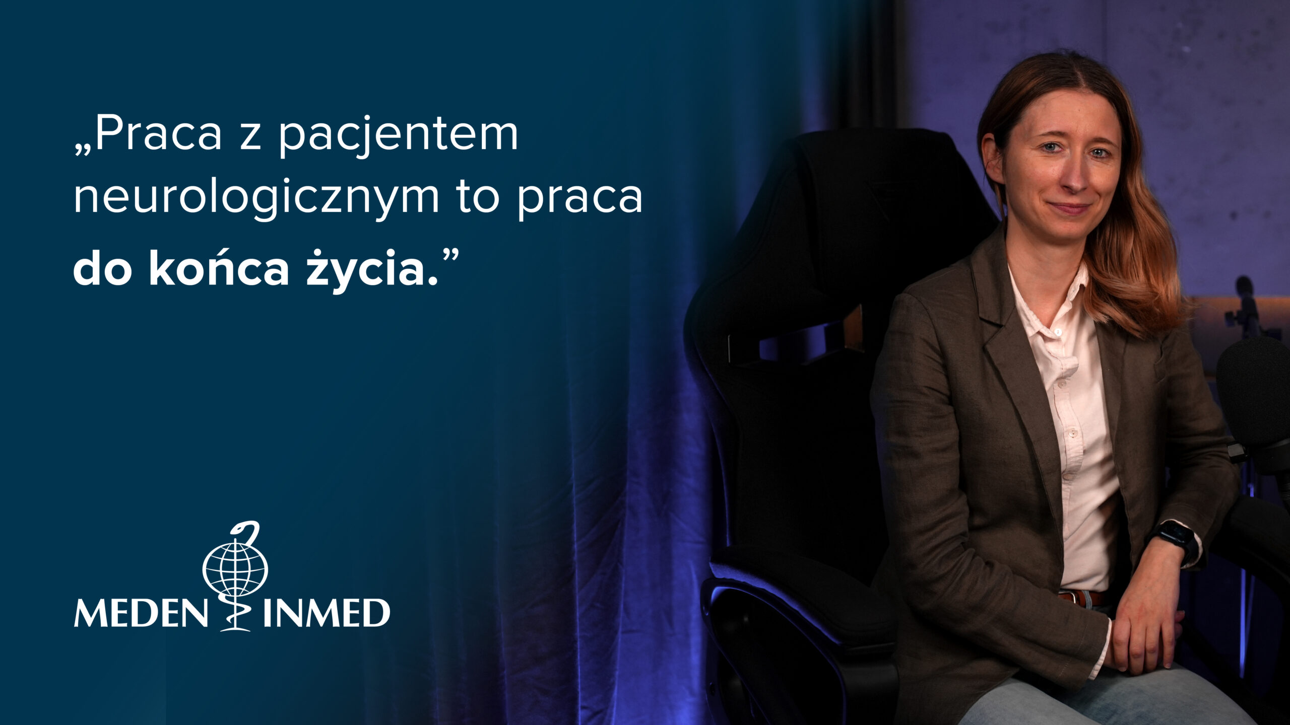 Podcast Medyczny: O&nbsp;rehabilitacji neurologicznej z&nbsp;dr&nbsp;n. o&nbsp;zdr. Alicją Kasprzak